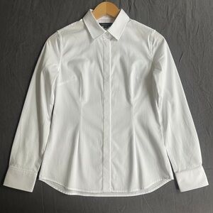Banana Republic Classic White Button-Down Shirt